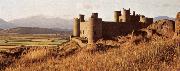 unknow artist Harlech Castle painting